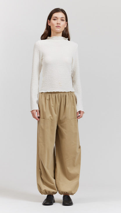 Elsewhere milk mock turtleneck