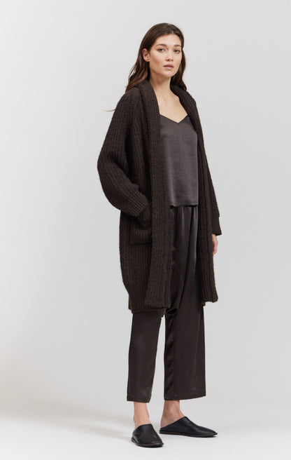 Elsewhere jacket in carob