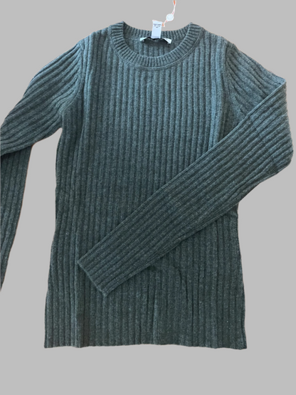 Autumn Cashmere 100% cashmere ribbed crew in 4 colors