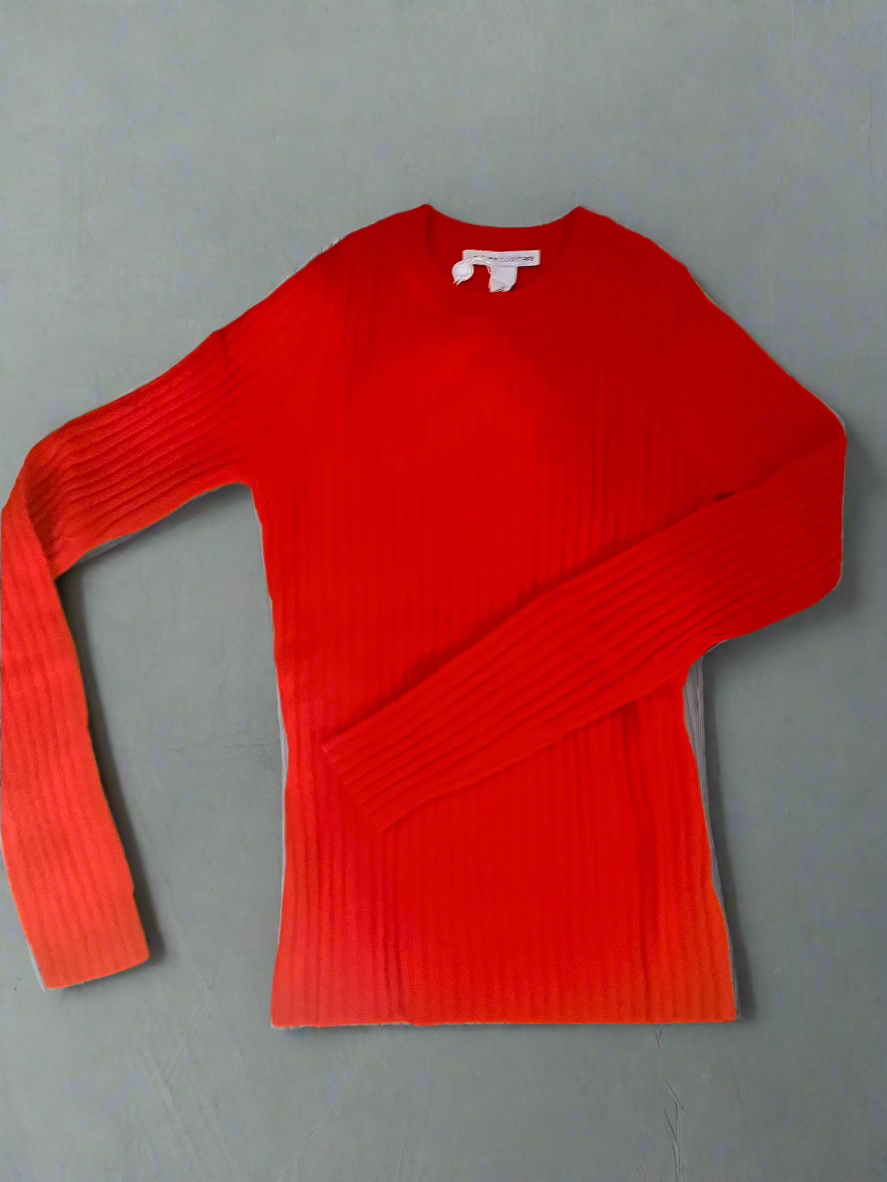 Autumn Cashmere 100% cashmere ribbed crew in 4 colors