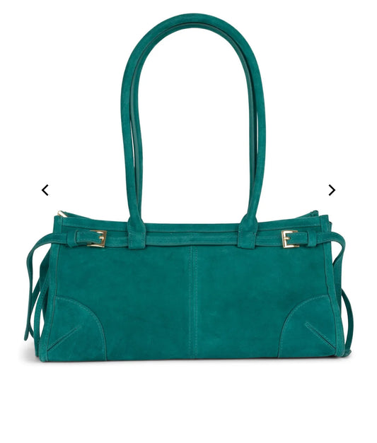 Suede East to West handbag